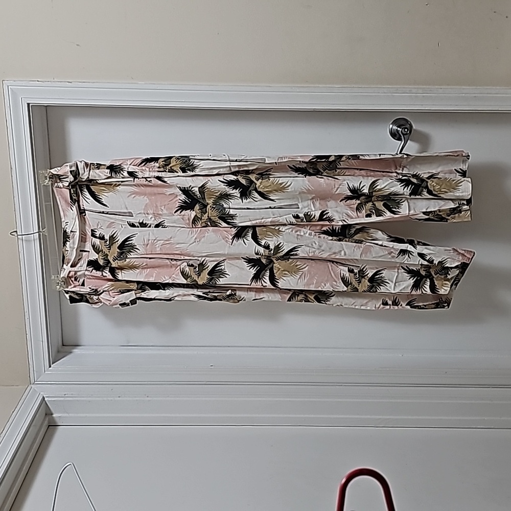 NWT SONCY PANTS FOR WOMEN SIZE 3X TROPICAL PRINT